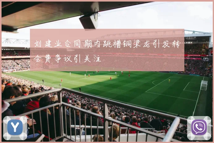 刘建业合同期内跳槽铜梁龙引发转会费争议引关注